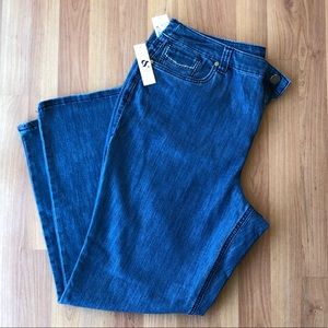 Christopher & Banks Petite Barely Bootcut Jeans